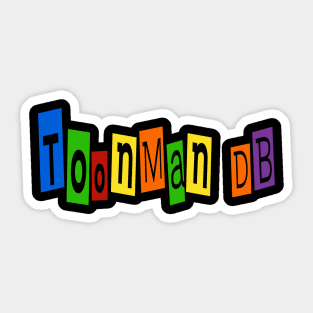 ToonMan DB Sticker